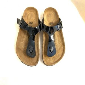 🌻😎 Birkenstock Gizeh Black Size 38/7-7.5